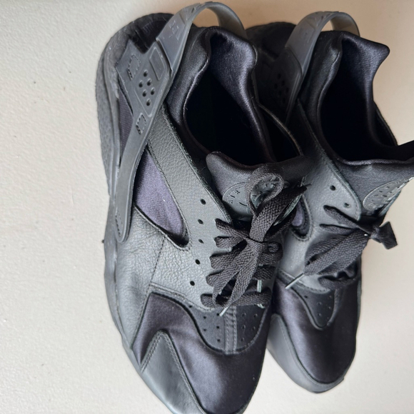 Nike Other - Nike Air Huarache Triple Black Sneakers size 13